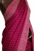 Thread Weave Pure Crepe Silk Saree